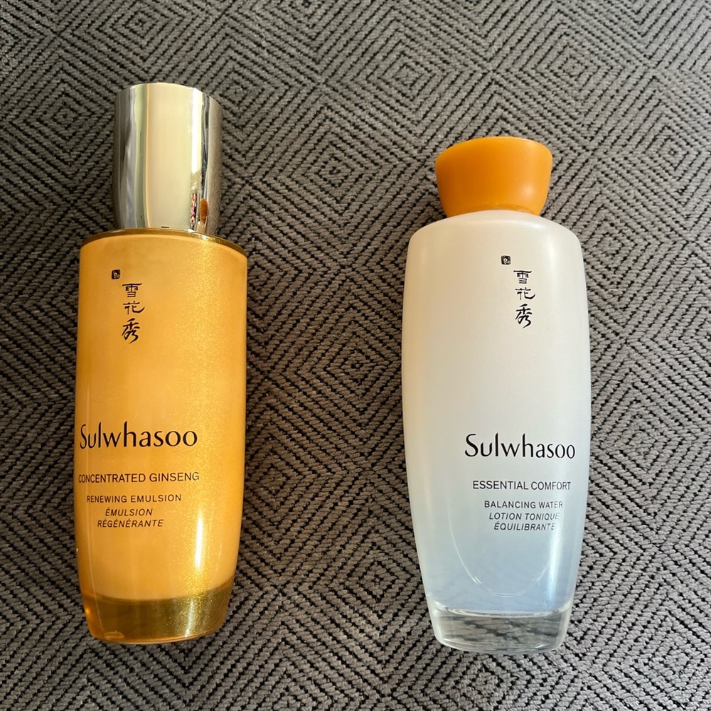 Sulwhasoo Concentrated Ginseng Balancing Water and Renewing Emulsion